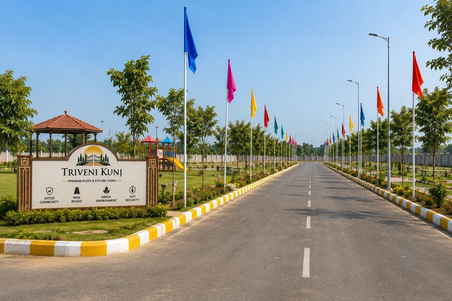 Triveni Kunj - residential plot image 2 in Hathora